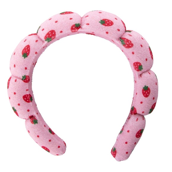 Pink Strawberry Shortcake Spa Headband - New! - Picture 1 of 2